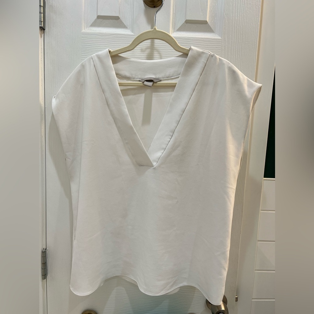 H&M white blouse